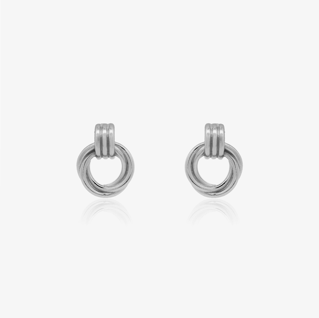 Pendientes Aros Entrelazado