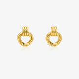 Intertwined Hoop Earrings