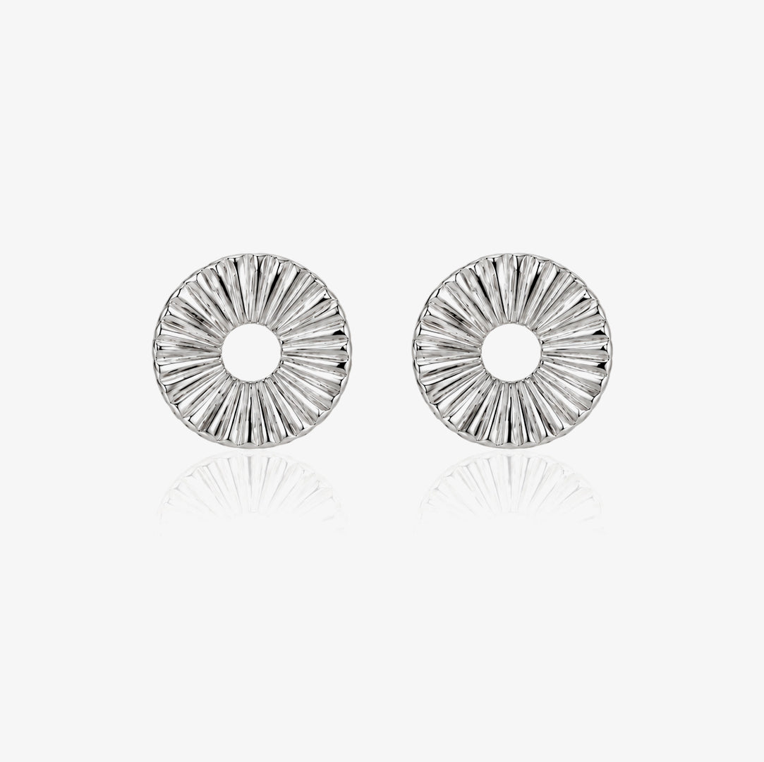 Pendientes Circulo Rayados