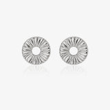Pendientes Circulo Rayados