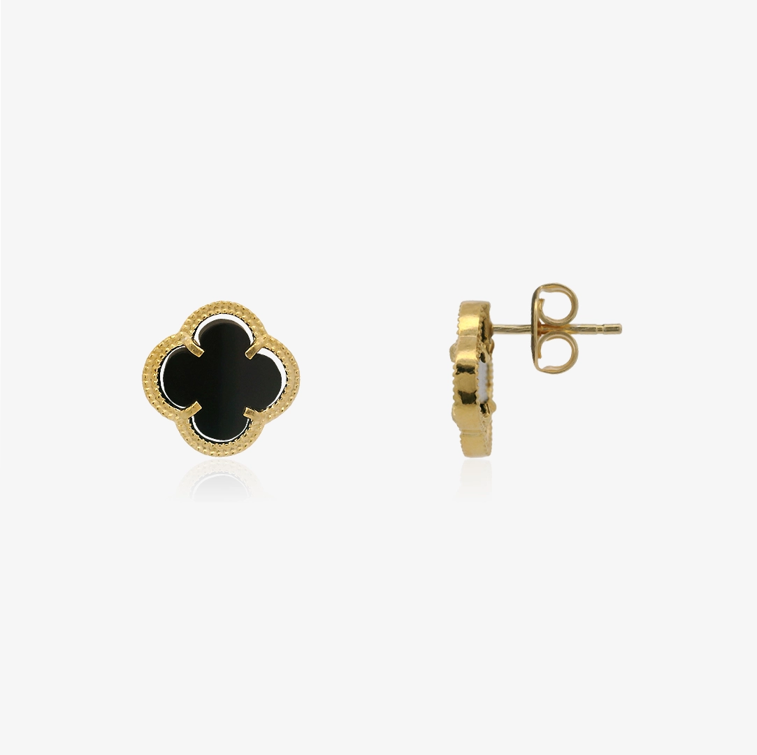 Pendientes Trebol Onix