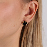 Pendientes Trebol Onix