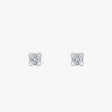Square Chatón Earrings
