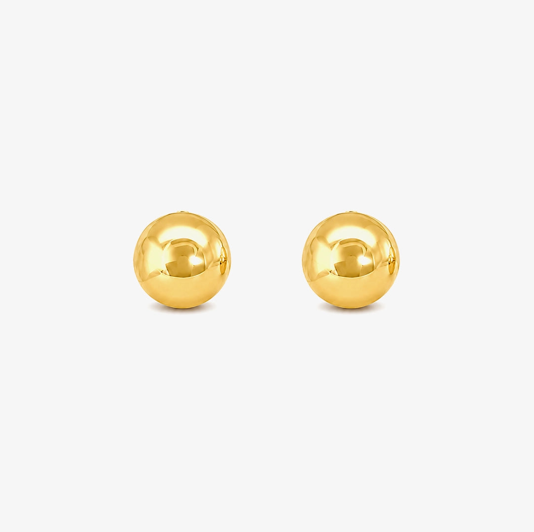 Pendientes bola rosca