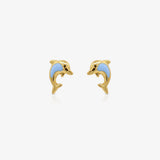 Pendientes Delfín Esmalte