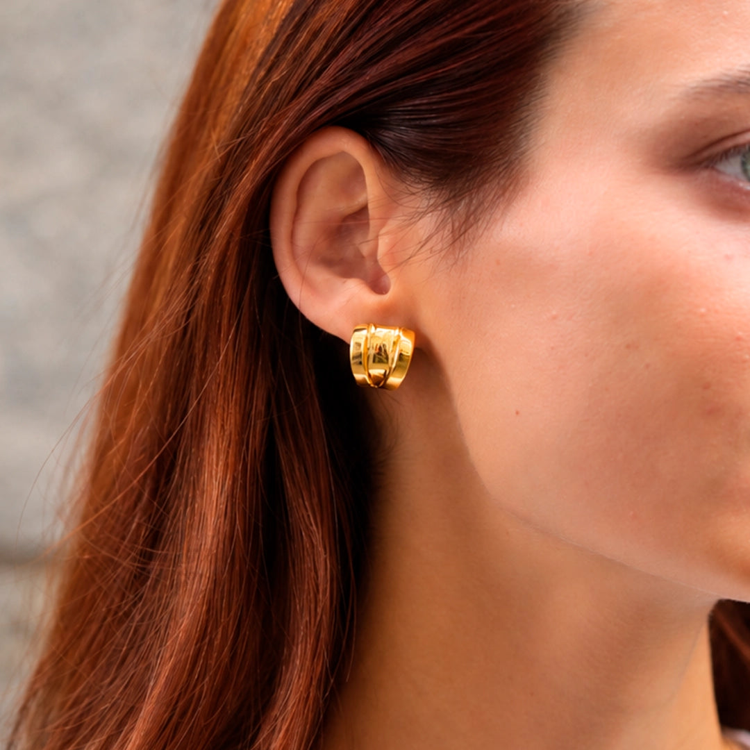 Pendientes Omega Liso