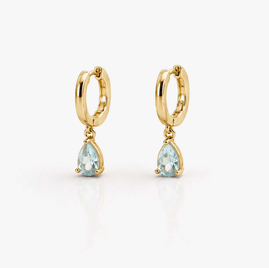 Teardrop earrings