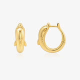 Pendientes Aro Delfin