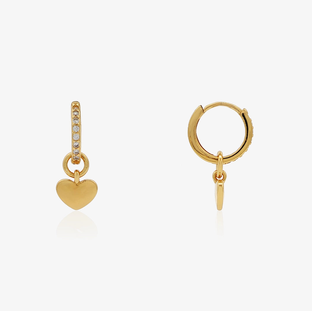 Aros Corazón Colgantes