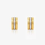 Pendientes Triple Anacarado