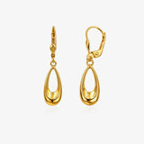 Oval Hoop Earrings
