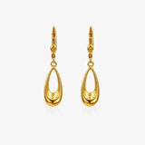 Oval Hoop Earrings