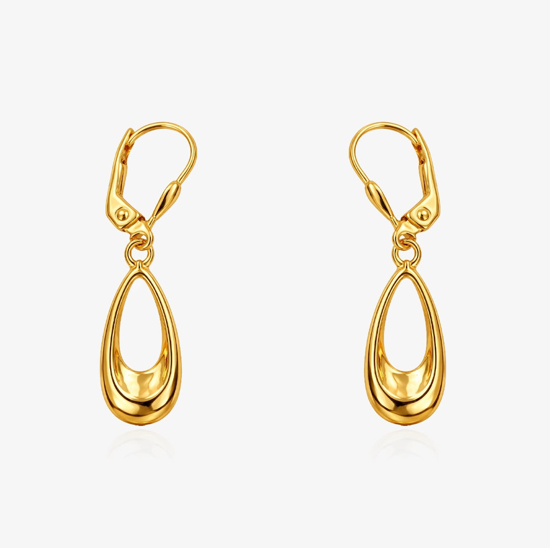 Oval Hoop Earrings