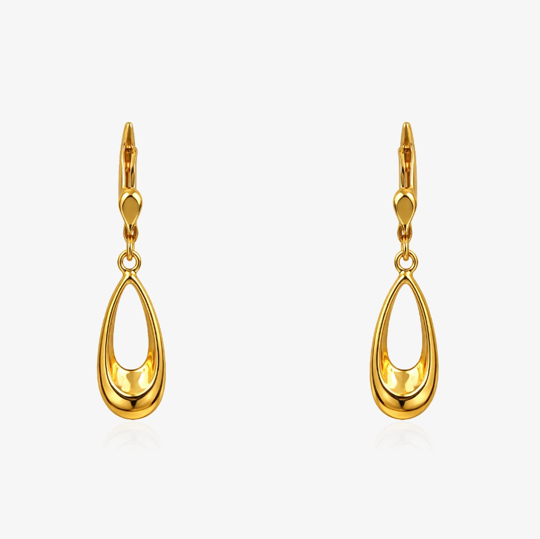 Oval Hoop Earrings