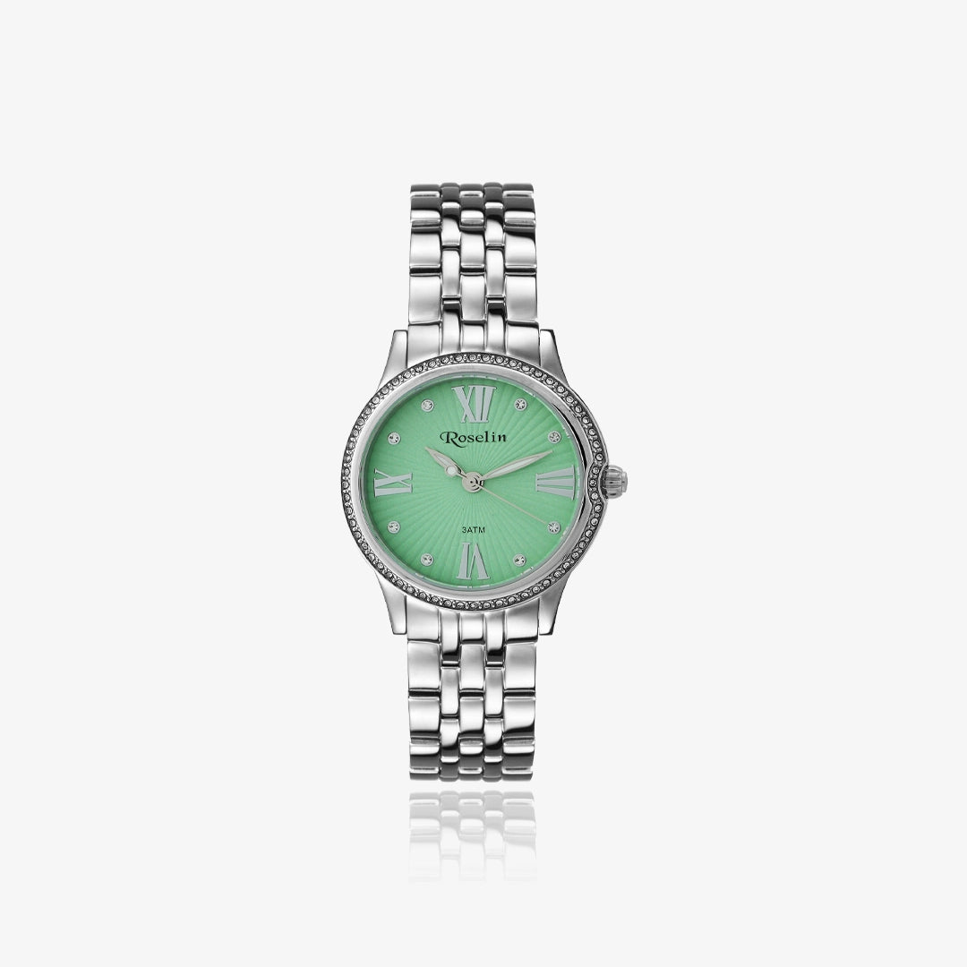 Reloj - Jaspeado - Verde