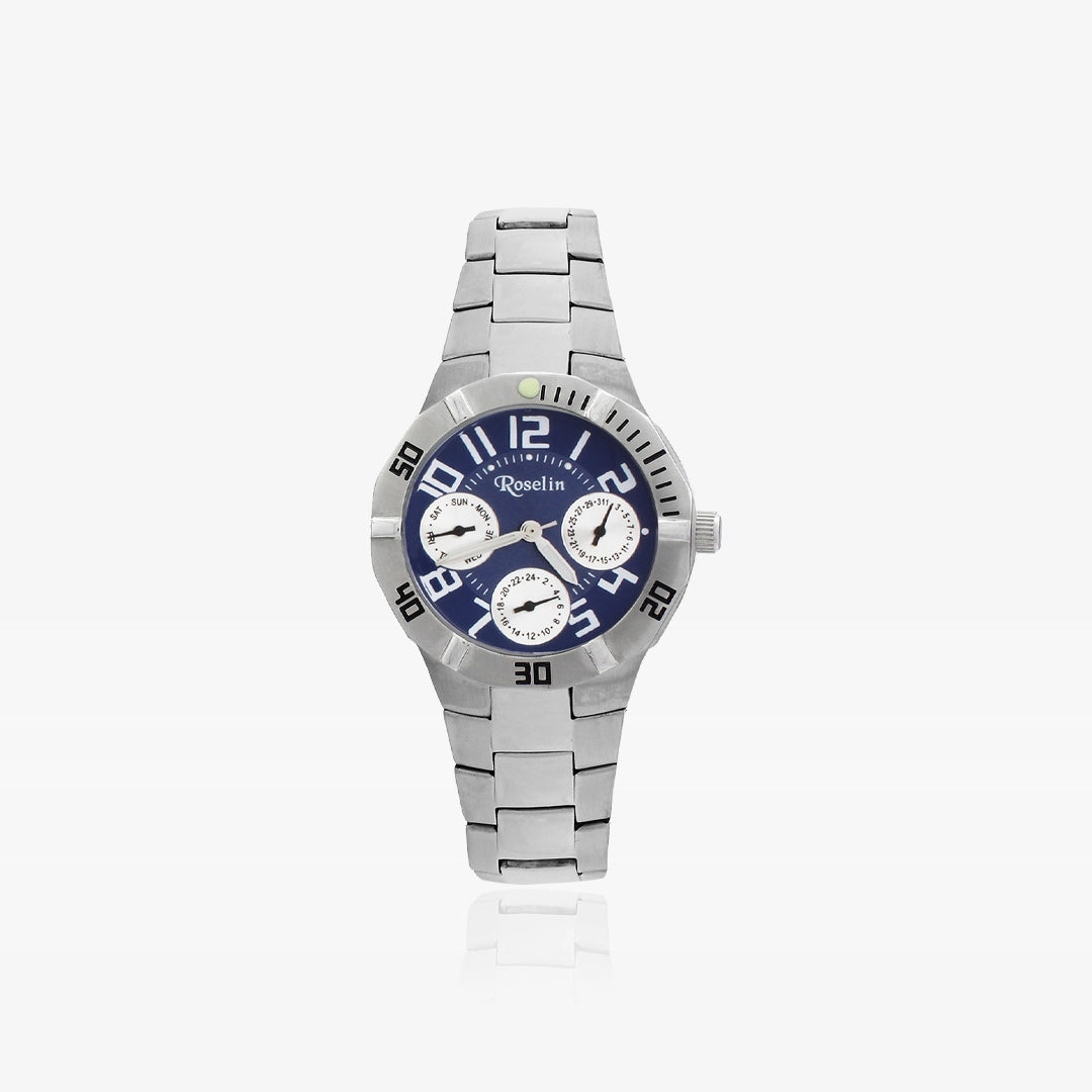 Reloj cadete - Viena - Azul - blanco