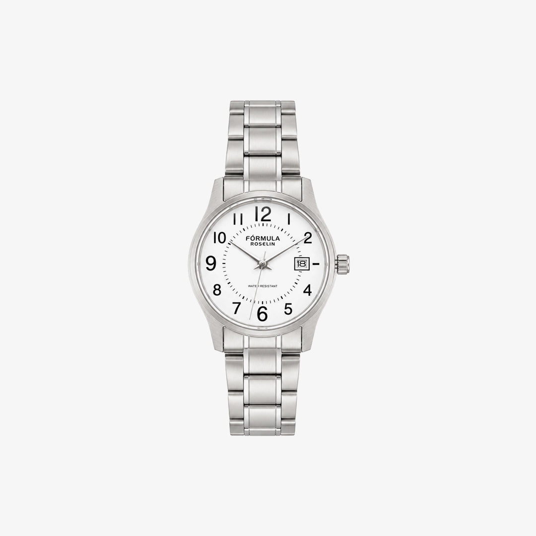 Watch - Formula R. Cab.Arm.Steel Esf White