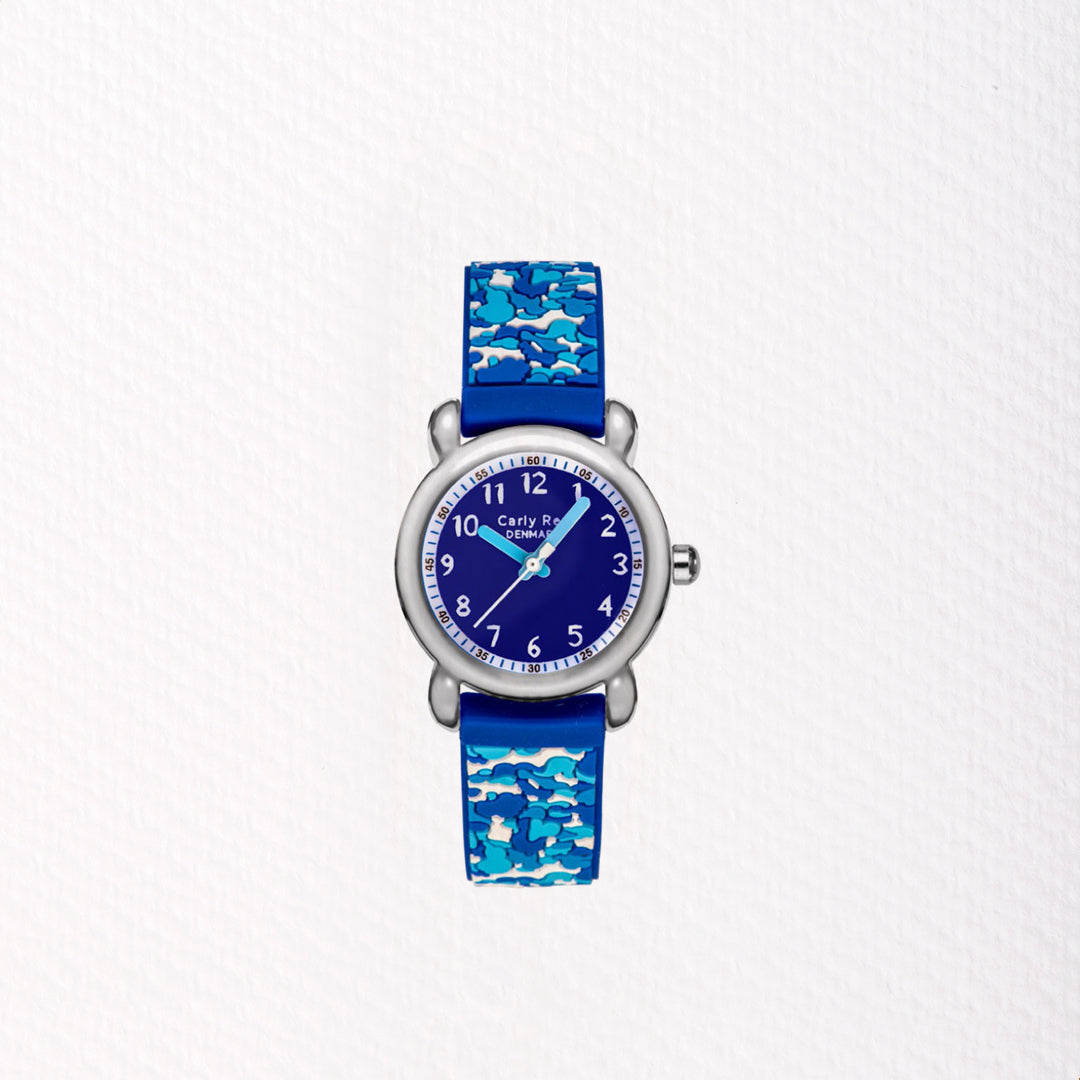 RELOJ - CAMUFLAJE azul