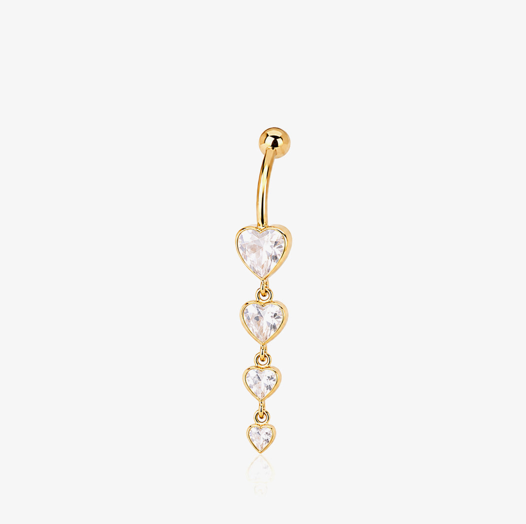 Heart Navel Piercing