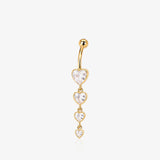 Heart Navel Piercing