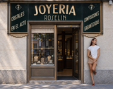 Fachada actual de la primera joyería Roselin en Madrid