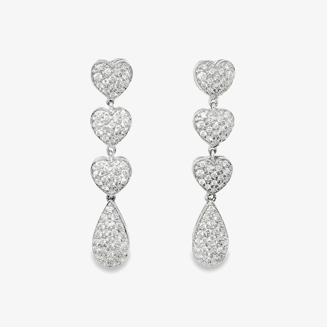 Pendientes corazones