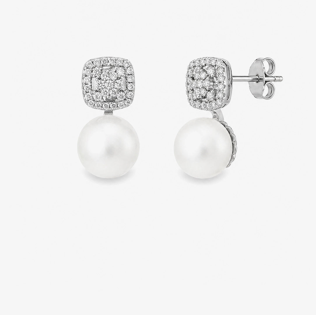 Pendientes perlas