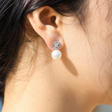 Pendientes perlas