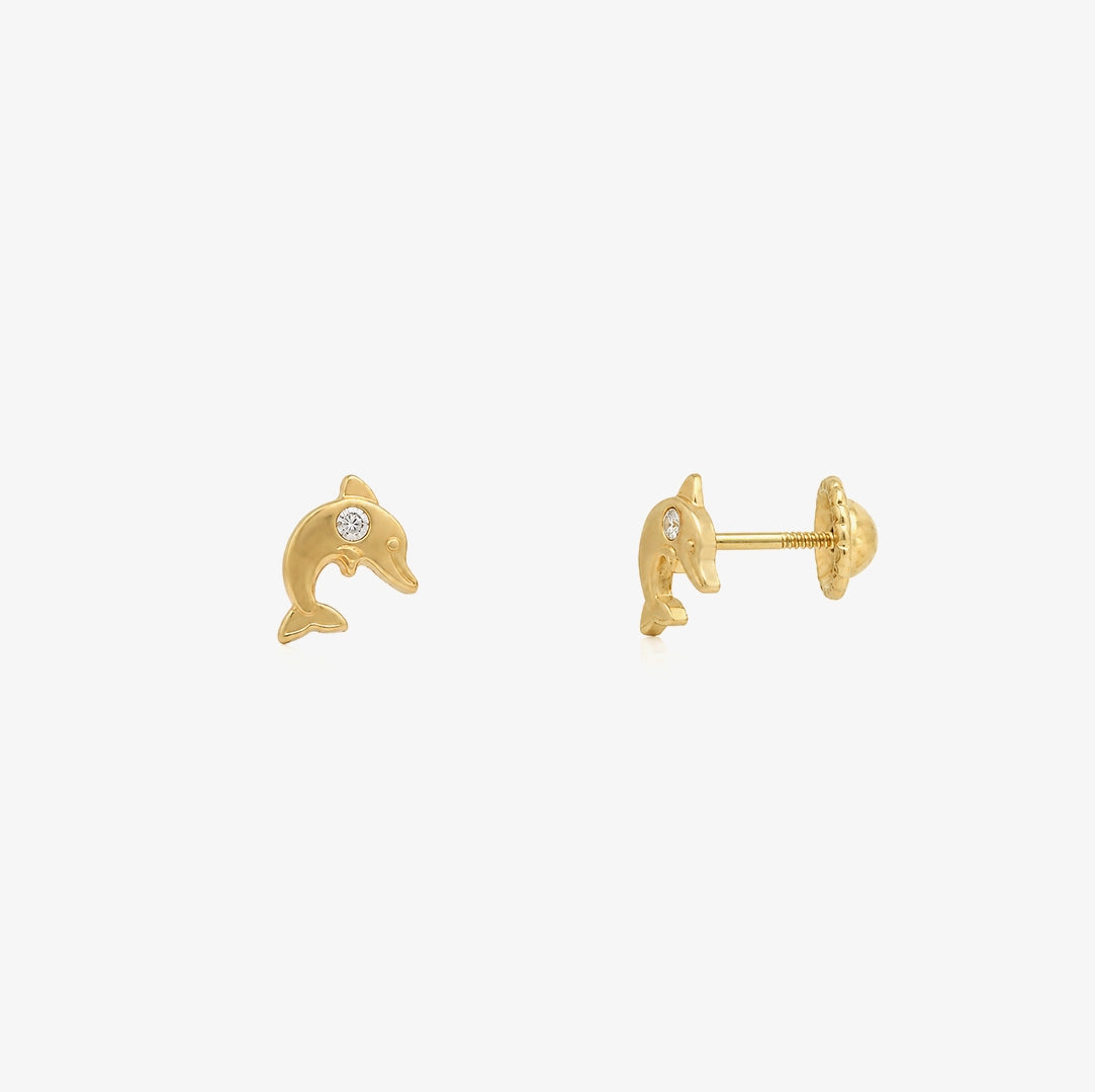 Dolphin earrings