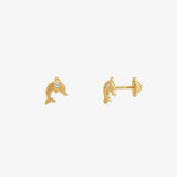 Dolphin earrings