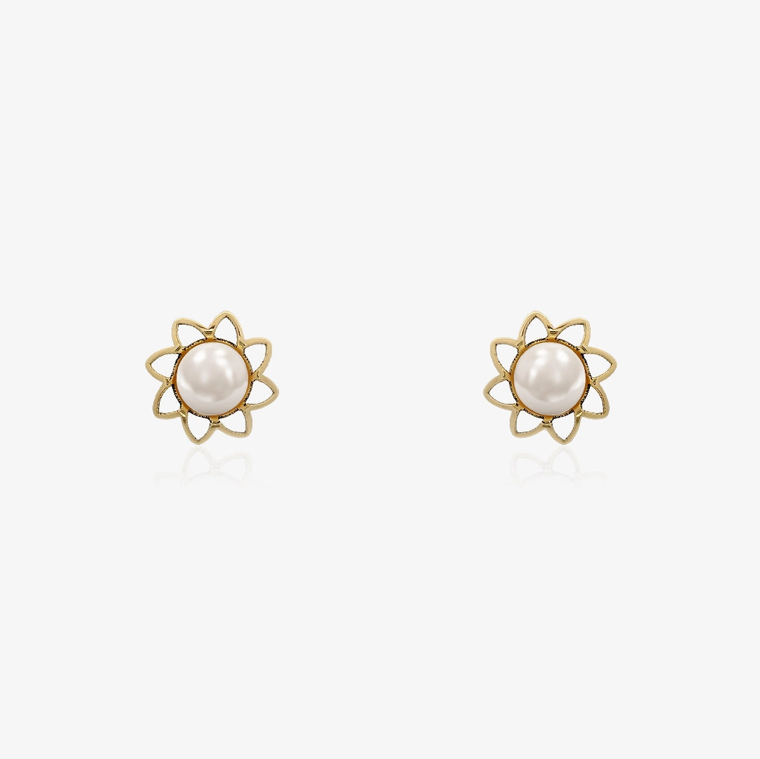 Pendientes PERLA ORLA FLOR