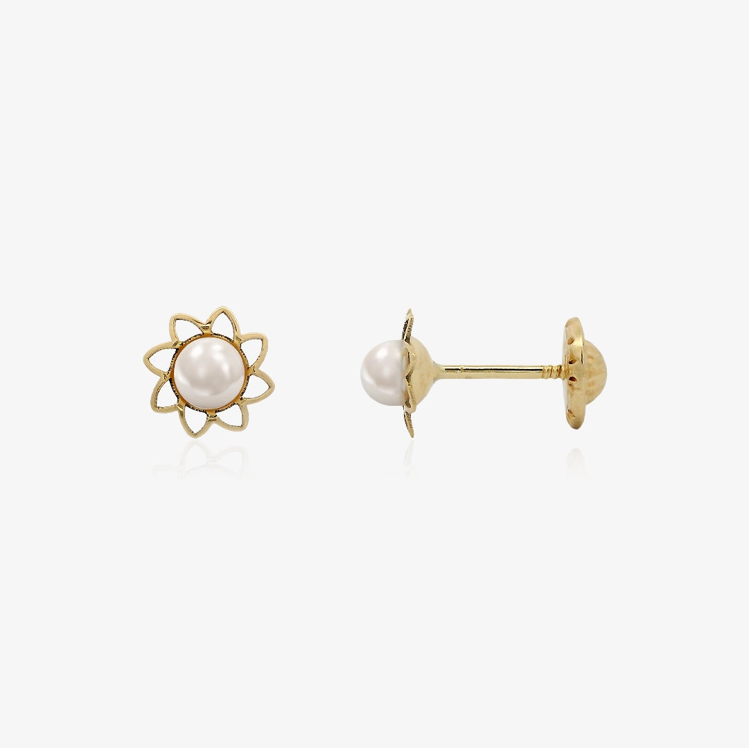 Pendientes PERLA ORLA FLOR