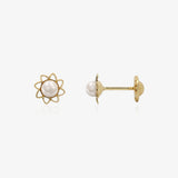 Pendientes PERLA ORLA FLOR