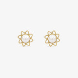 Pendientes PERLA ORLA FLOR