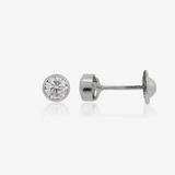 Pendientes CHATON 4 MM