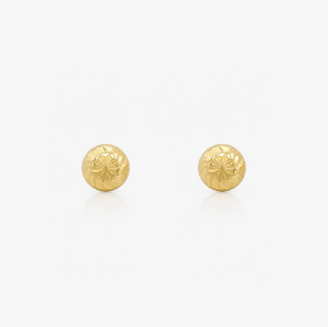 Pendientes Bola Tallada