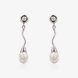 Pendientes lagrima largo