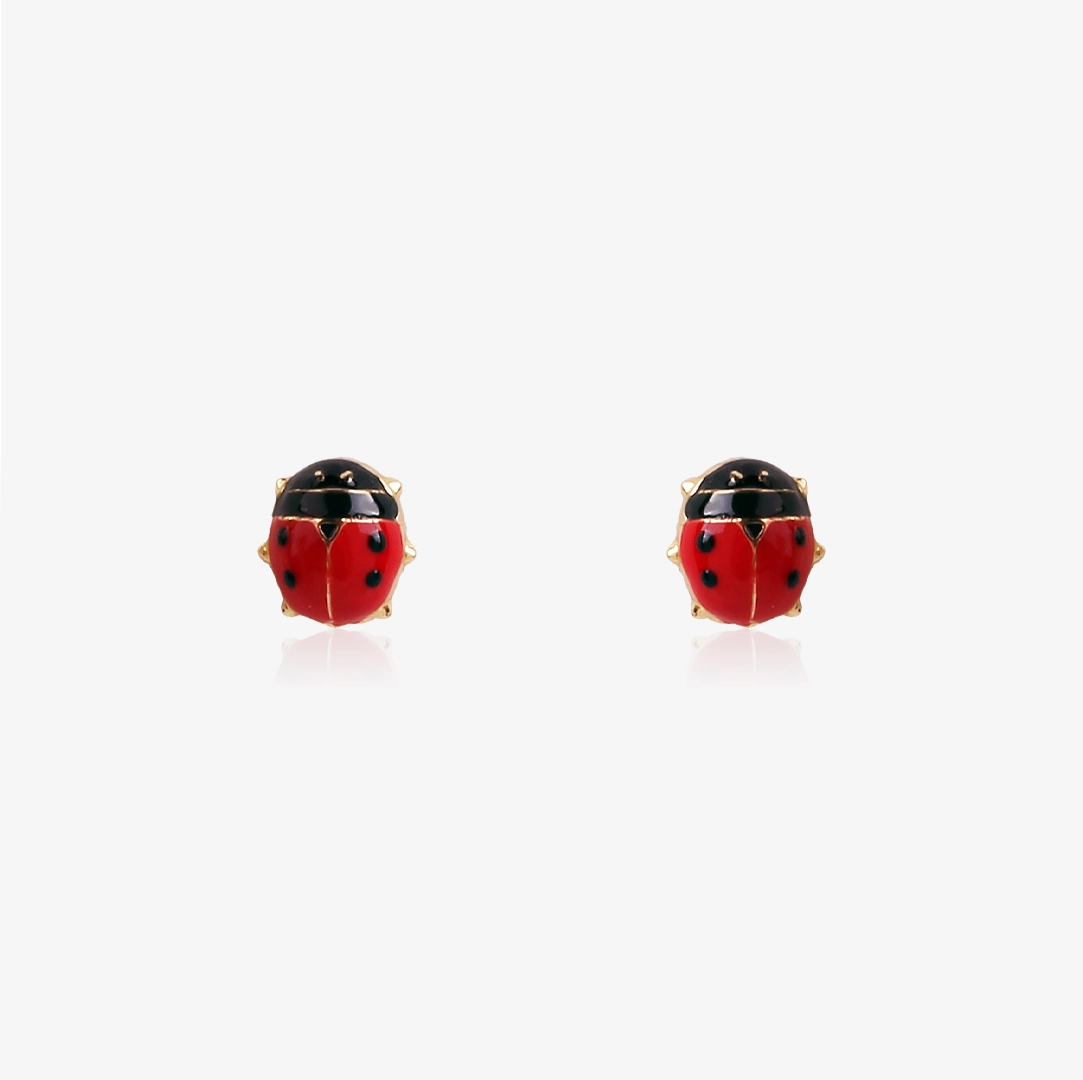 Pendientes mariquita