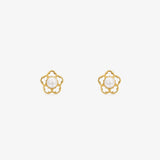 Pearl Flower Earrings