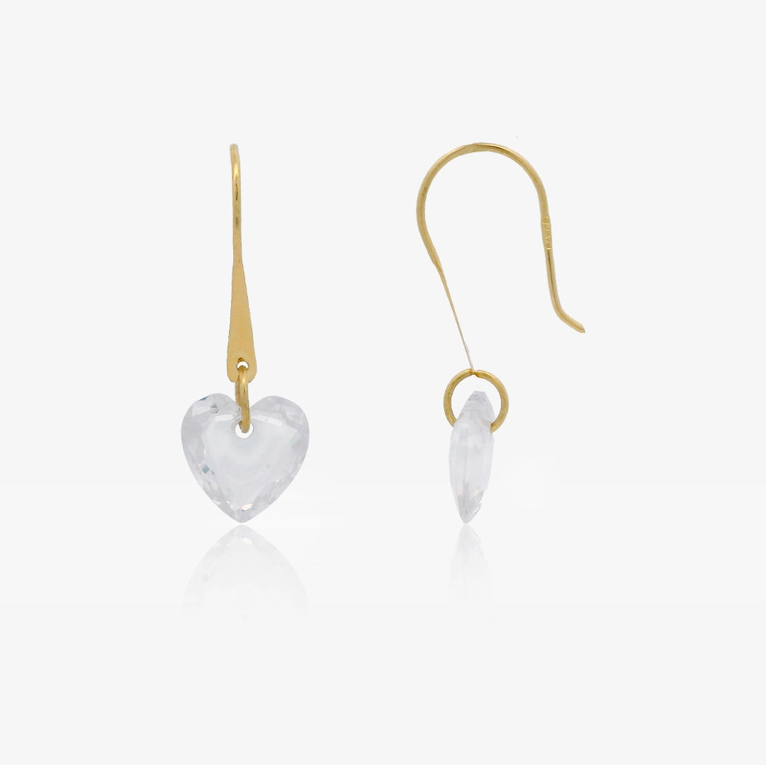 Pendientes CORAZON PALILLO