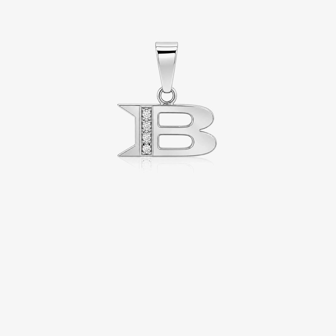 Colgante inicial diamantes