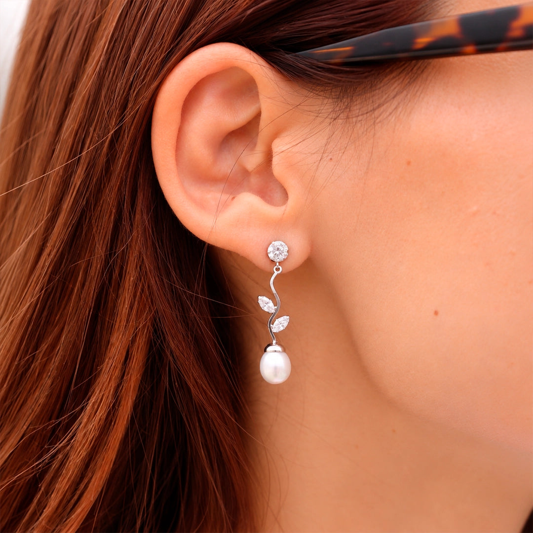 Vine earrings
