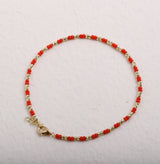 Coral Anklet